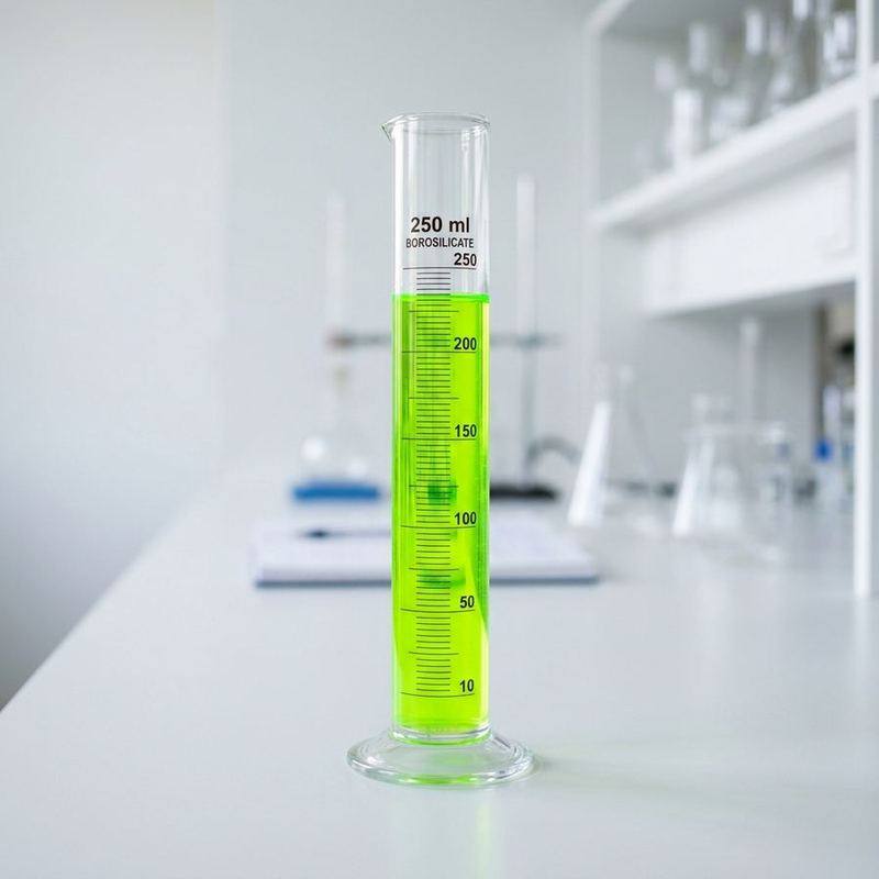 Measuring Cylinder with Round Base