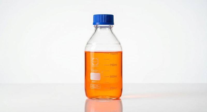 Lab Bottle Clear GL80