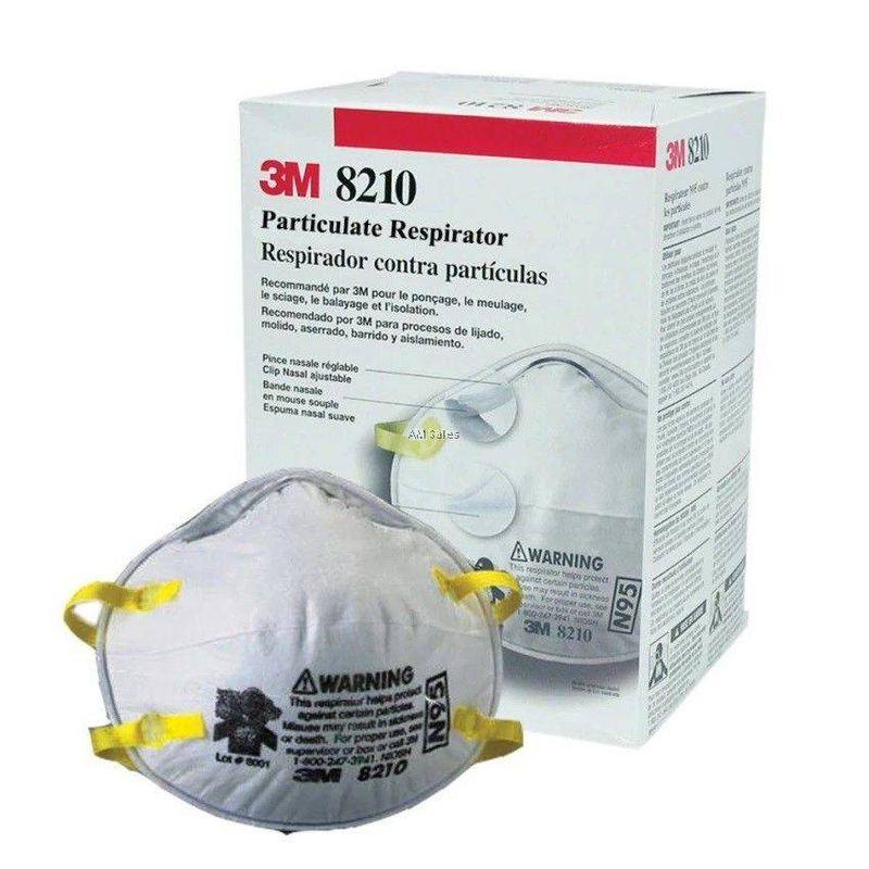 3M 8210 N95 Particulate Respirator