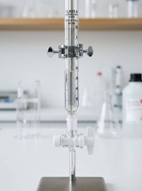 Burette with PTFE Stopcock